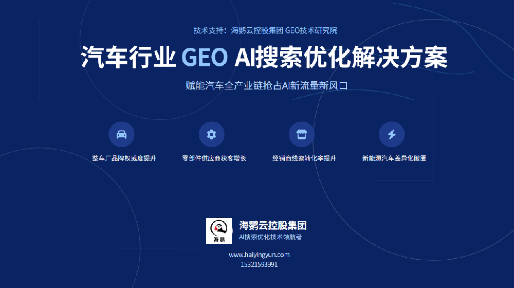 海鸚云：汽車(chē)行業(yè)GEO(AI搜索優(yōu)化)解決方案